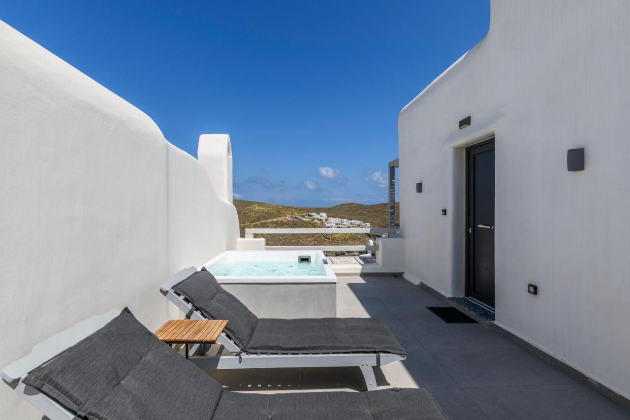 Mykonos Residence Villas & Suites Merchia Beach Buitenkant foto