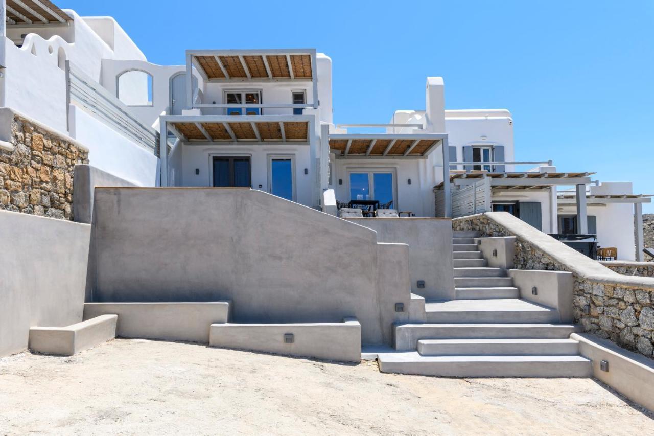Mykonos Residence Villas & Suites Merchia Beach Buitenkant foto