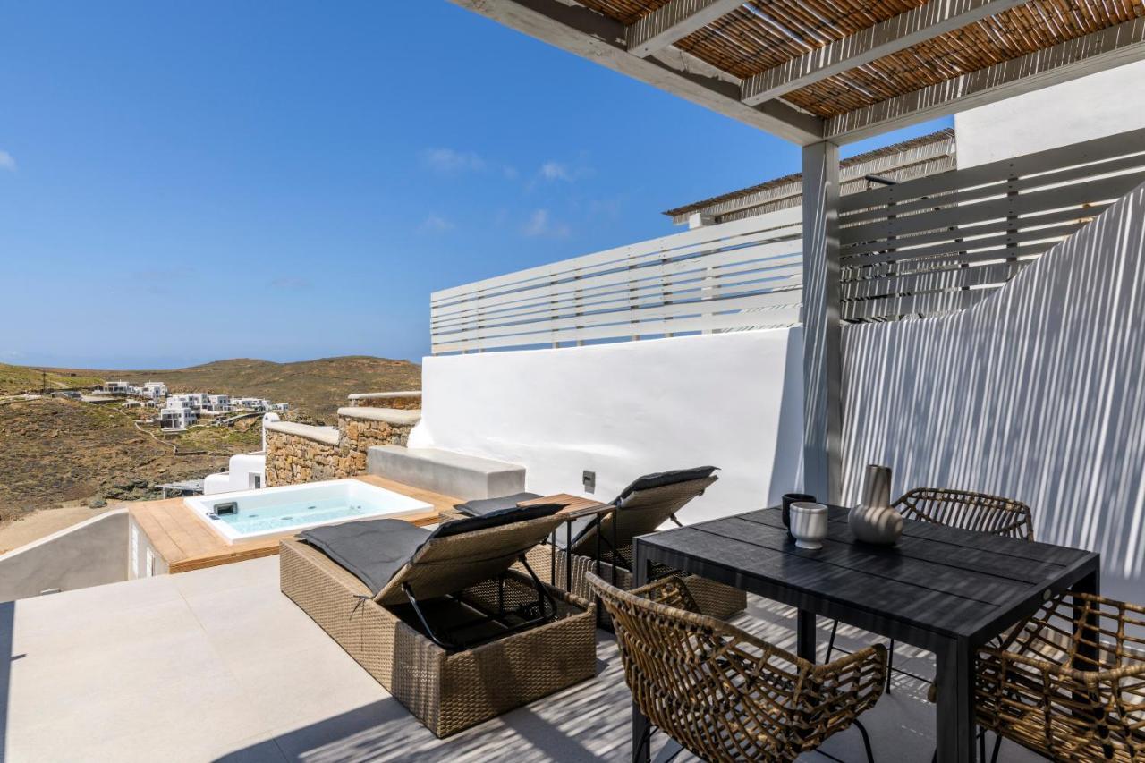 Mykonos Residence Villas & Suites Merchia Beach Buitenkant foto
