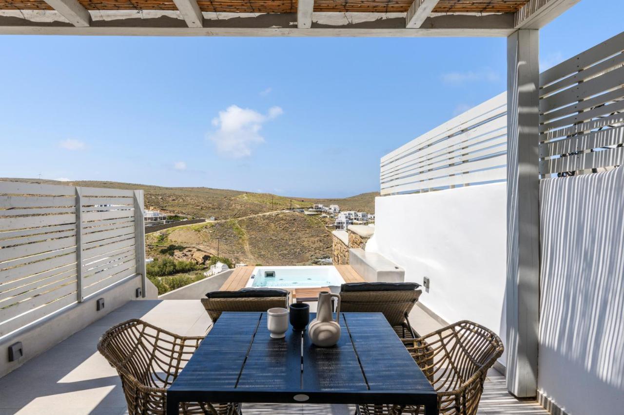 Mykonos Residence Villas & Suites Merchia Beach Buitenkant foto