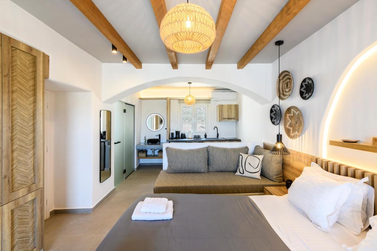 Mykonos Residence Villas & Suites Merchia Beach Buitenkant foto
