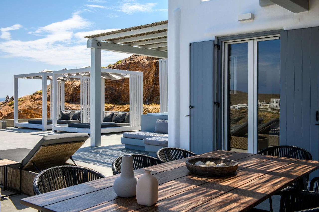 Mykonos Residence Villas & Suites Merchia Beach Buitenkant foto