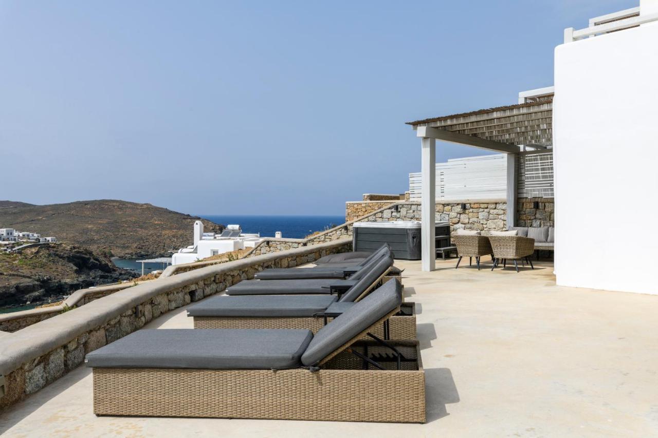 Mykonos Residence Villas & Suites Merchia Beach Buitenkant foto