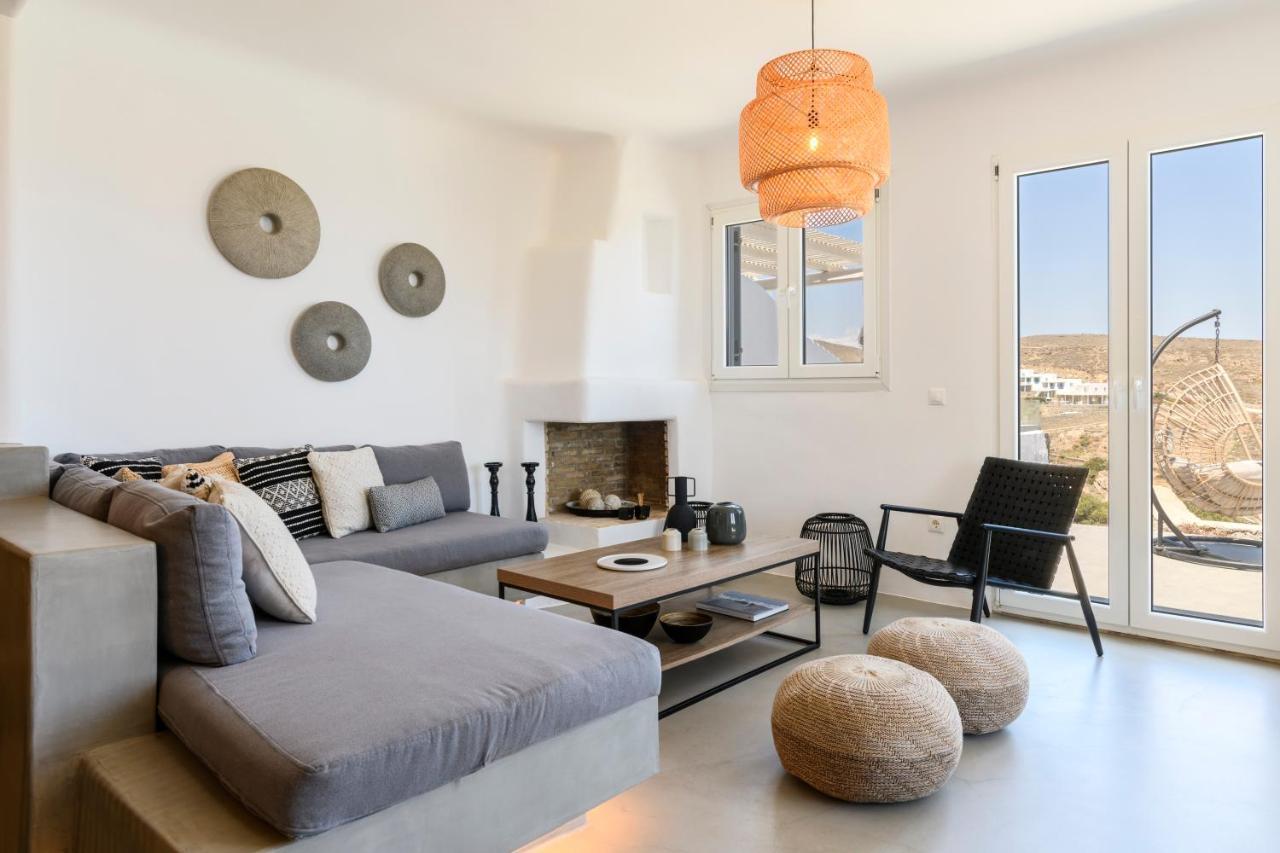 Mykonos Residence Villas & Suites Merchia Beach Buitenkant foto