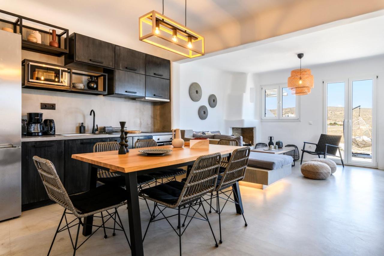 Mykonos Residence Villas & Suites Merchia Beach Buitenkant foto