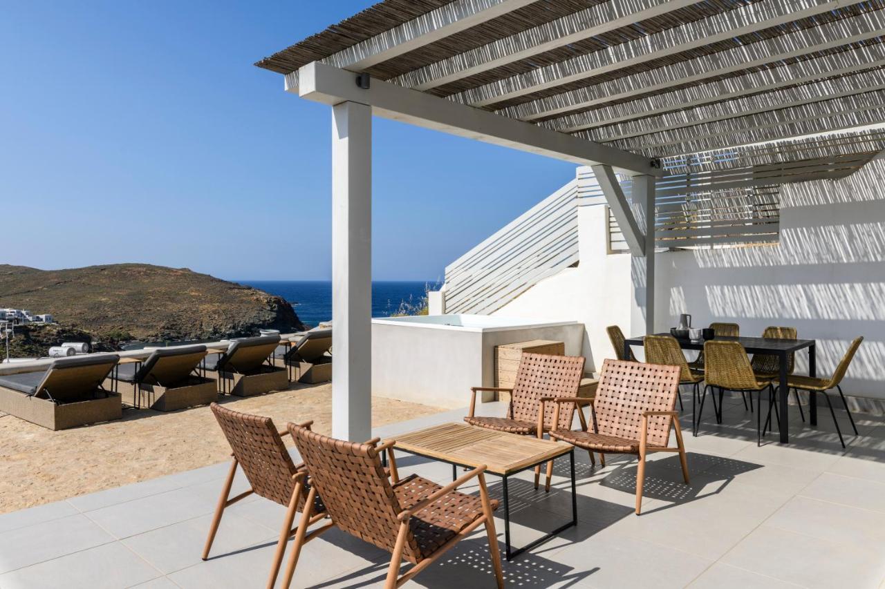 Mykonos Residence Villas & Suites Merchia Beach Buitenkant foto