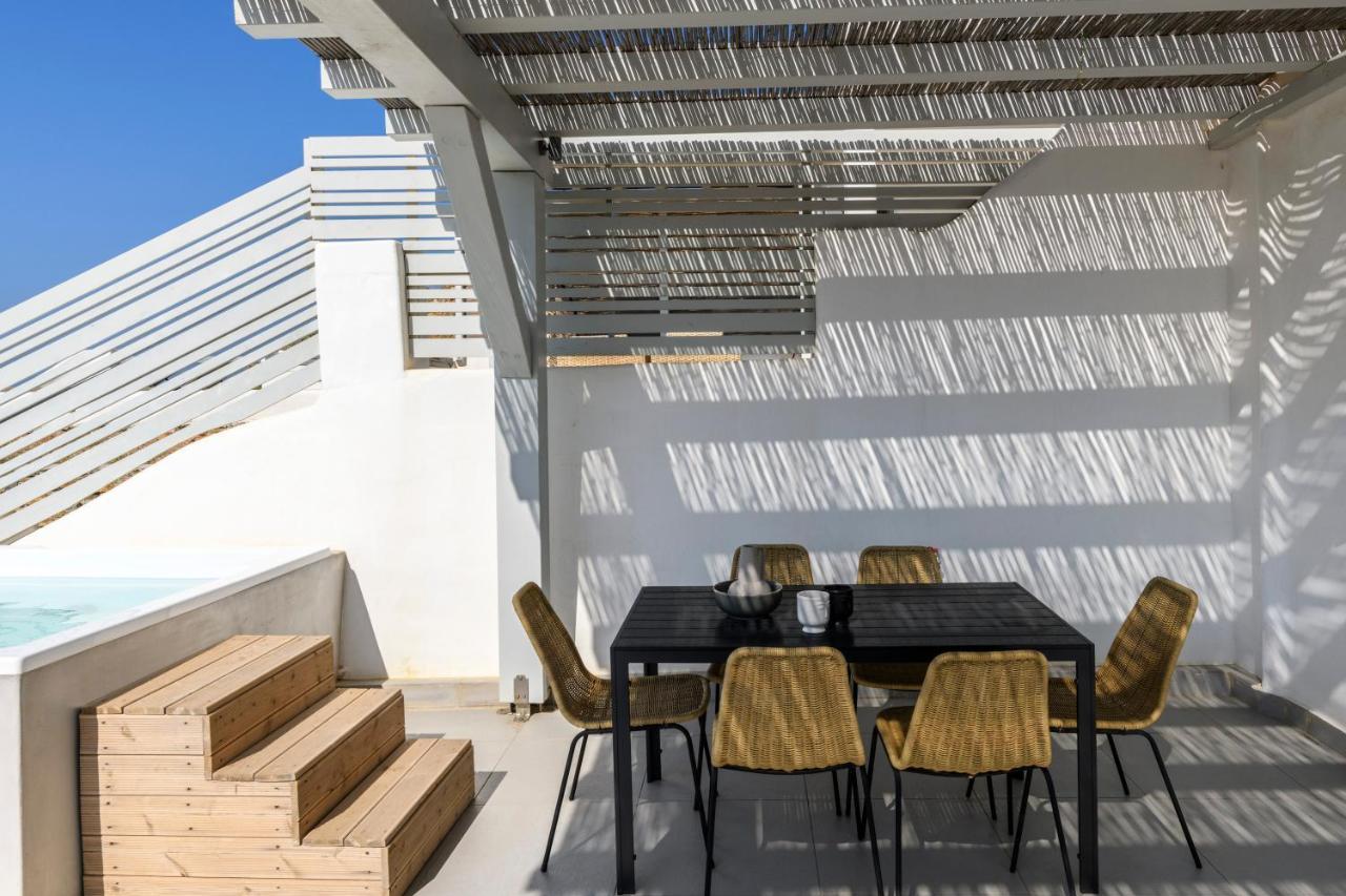 Mykonos Residence Villas & Suites Merchia Beach Buitenkant foto