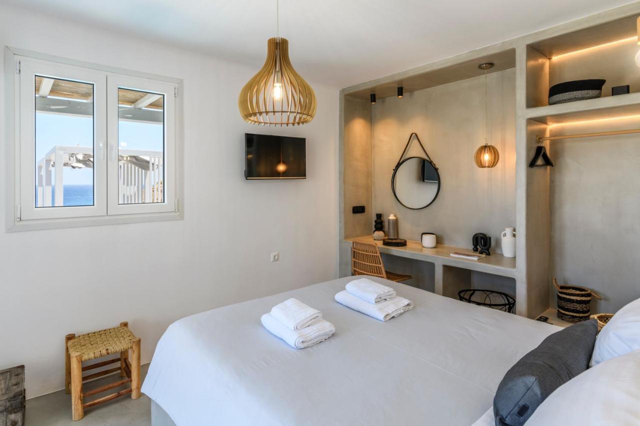 Mykonos Residence Villas & Suites Merchia Beach Buitenkant foto