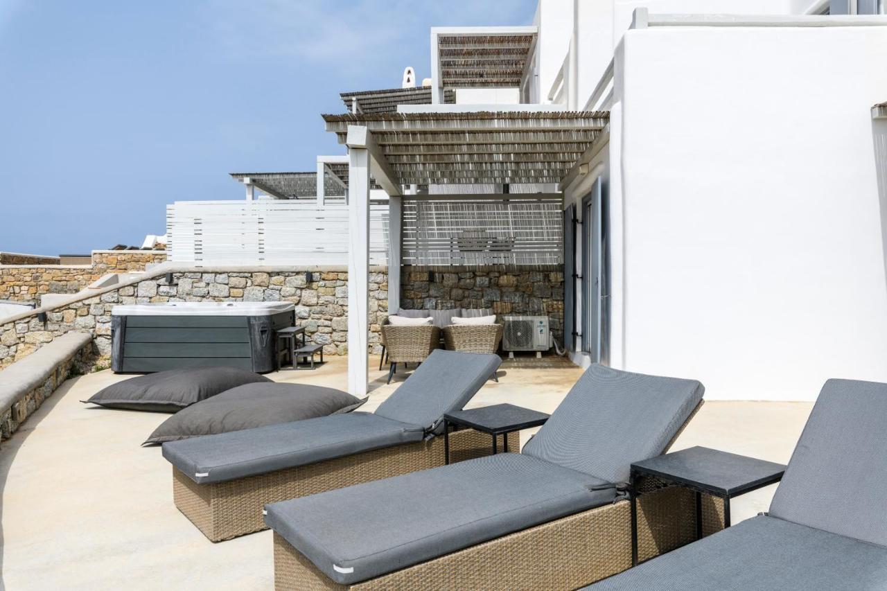 Mykonos Residence Villas & Suites Merchia Beach Buitenkant foto