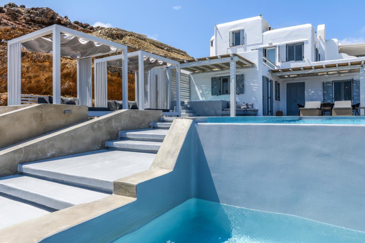 Mykonos Residence Villas & Suites Merchia Beach Buitenkant foto