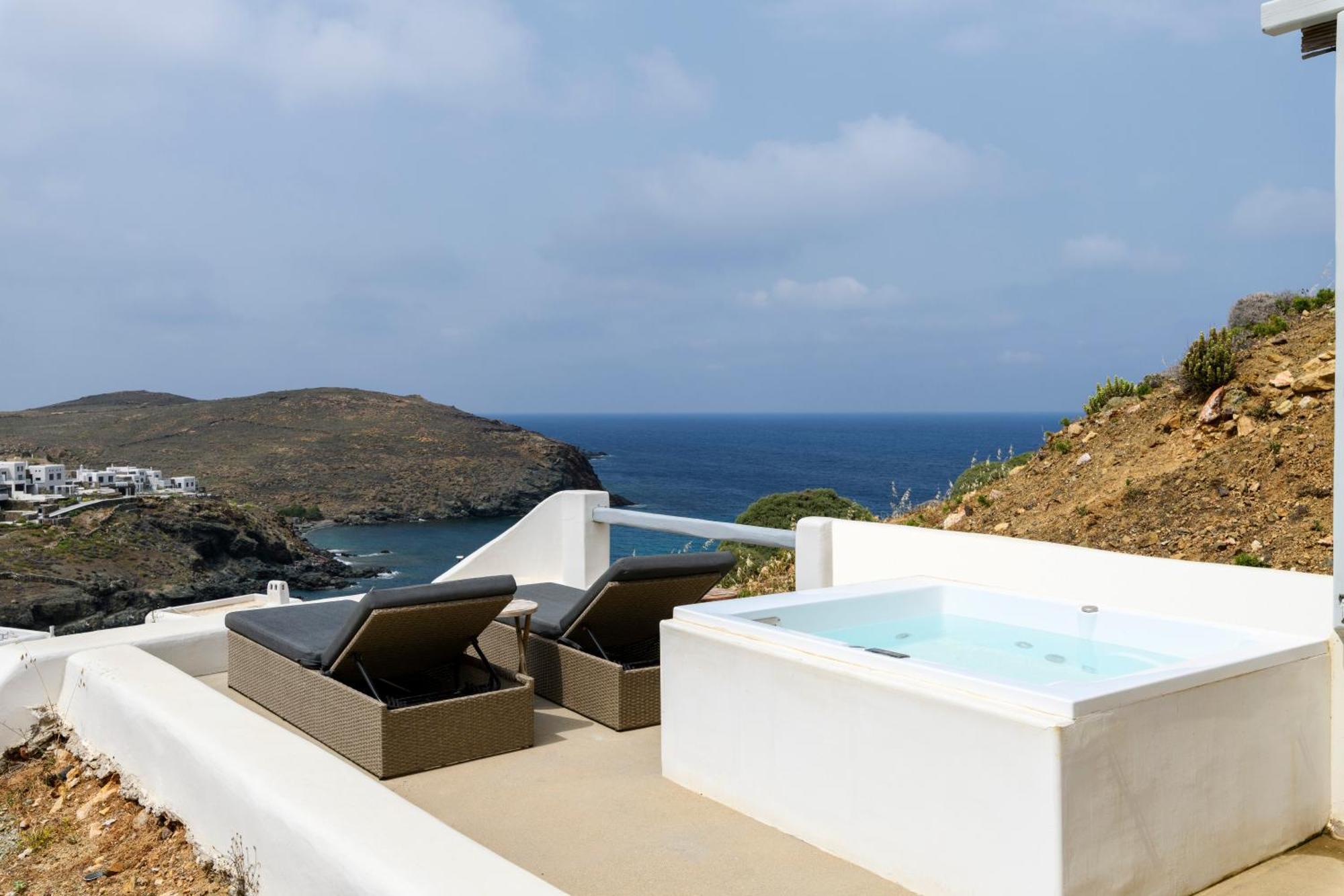 Mykonos Residence Villas & Suites Merchia Beach Buitenkant foto